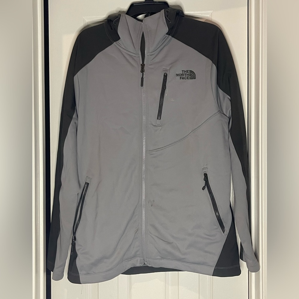 North face pull over hoodie